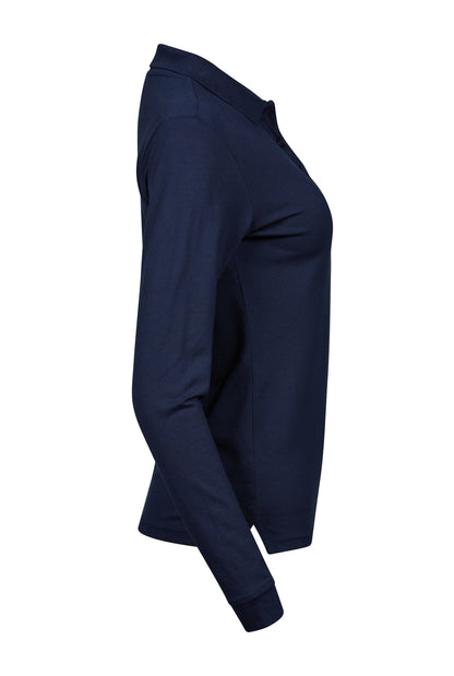 Women´s Luxury Stretch Long Sleeve Polo