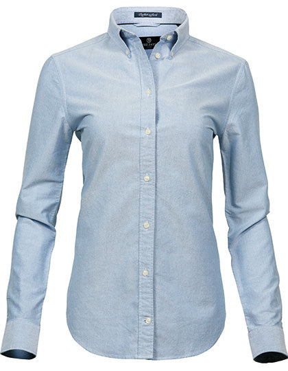 Women´s Perfect Oxford Shirt von TEE JAYS – Produkt- und Farbansicht für Textildruck und Stickerei
