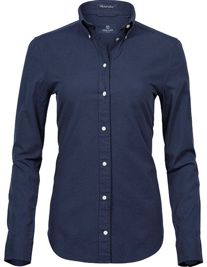 Women´s Perfect Oxford Shirt von TEE JAYS – Produkt- und Farbansicht für Textildruck und Stickerei