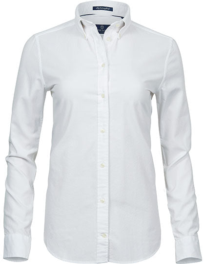 Women´s Perfect Oxford Shirt von TEE JAYS – Produkt- und Farbansicht für Textildruck und Stickerei