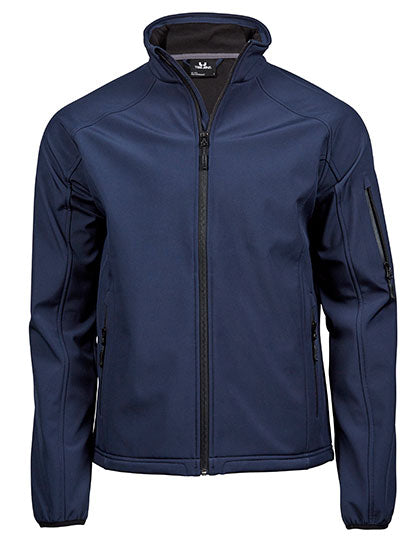 Slim Fit Softshell-Jacke von TEE JAYS – Produkt- und Farbansicht für Textildruck und Stickerei