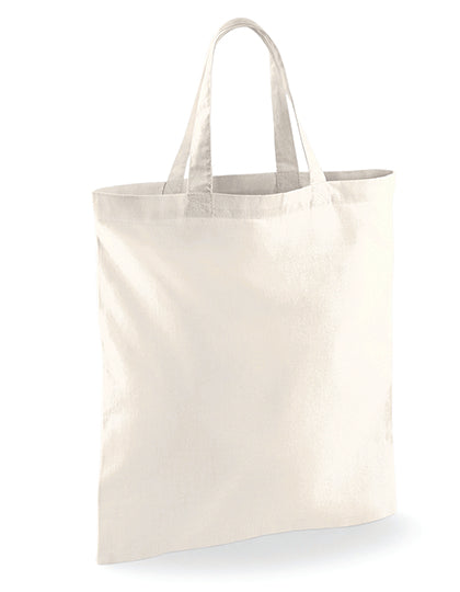 Tasche mit kurzen Griffen von Westford Mill – Produkt- und Farbansicht für Textildruck und Stickerei