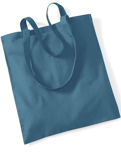 Tasche mit langen Griffen von Westford Mill – Produkt- und Farbansicht für Textildruck und Stickerei