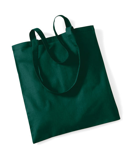 Tasche mit langen Griffen von Westford Mill – Produkt- und Farbansicht für Textildruck und Stickerei