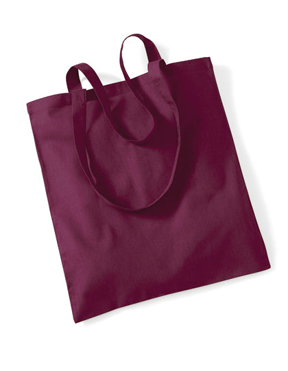 Tasche mit langen Griffen von Westford Mill – Produkt- und Farbansicht für Textildruck und Stickerei