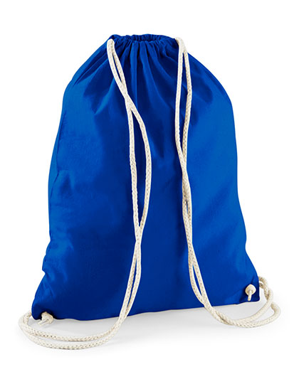 Westford Mill Cotton Gymsac WM110 in Bright Royal