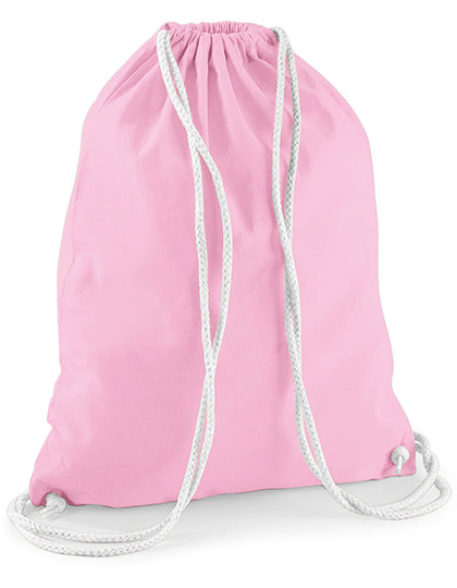 Westford Mill Cotton Gymsac WM110 in Classic Pink