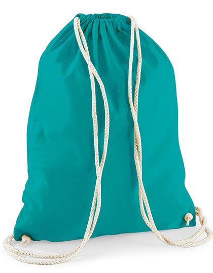 Westford Mill Cotton Gymsac WM110 in Emerald