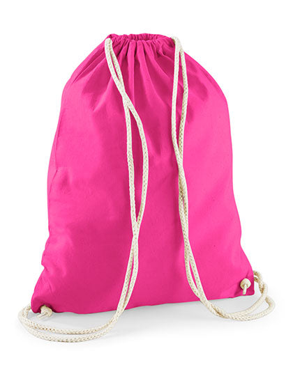 Westford Mill Cotton Gymsac WM110 in Fuchsia