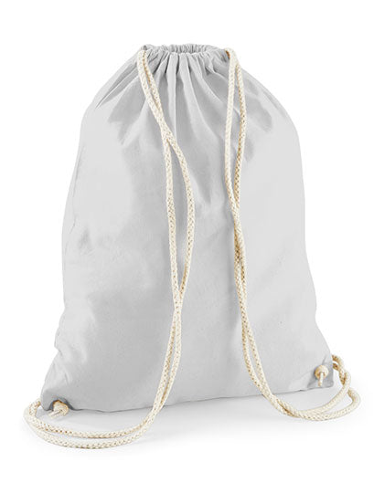 Westford Mill Cotton Gymsac WM110 in Light Grey
