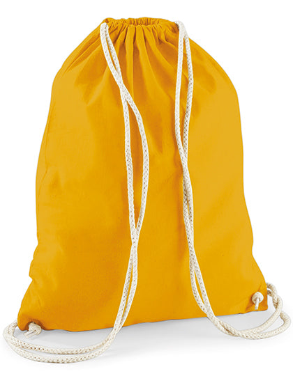 Westford Mill Cotton Gymsac WM110 in Mustard