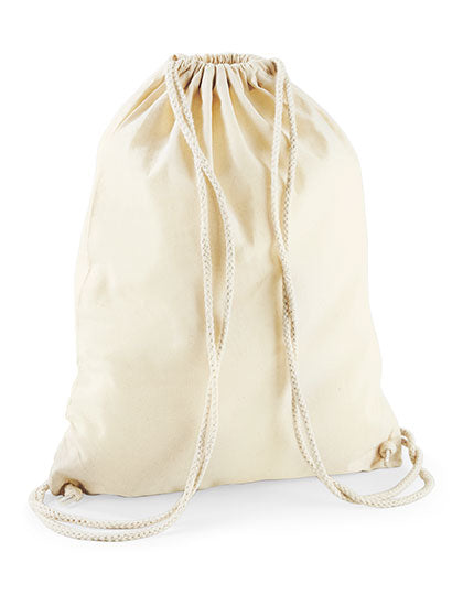 Westford Mill Cotton Gymsac WM110 in Natural
