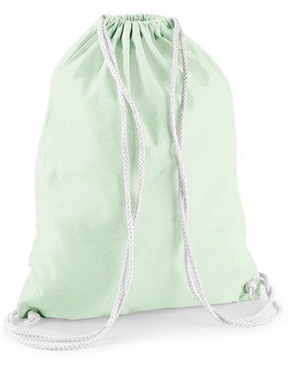 Westford Mill Cotton Gymsac WM110 in Pastel Mint