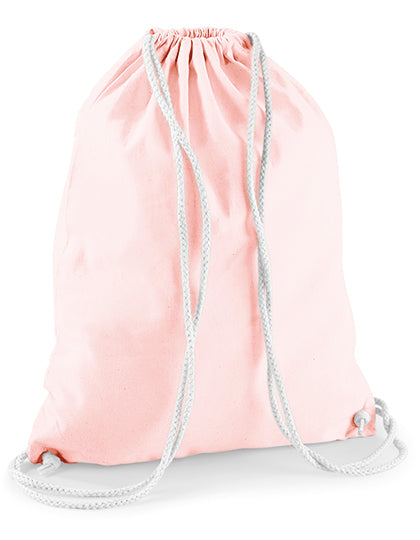 Westford Mill Cotton Gymsac WM110 in Pastel Pink