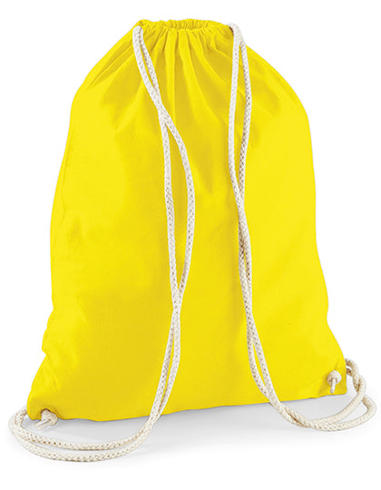 Westford Mill Cotton Gymsac WM110 in Yellow
