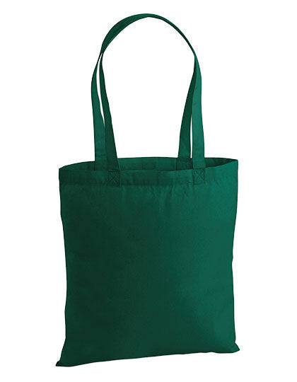 Westford Mill Premium Cotton Bag in Bottle Green – mit Firmenlogo individualisierbar