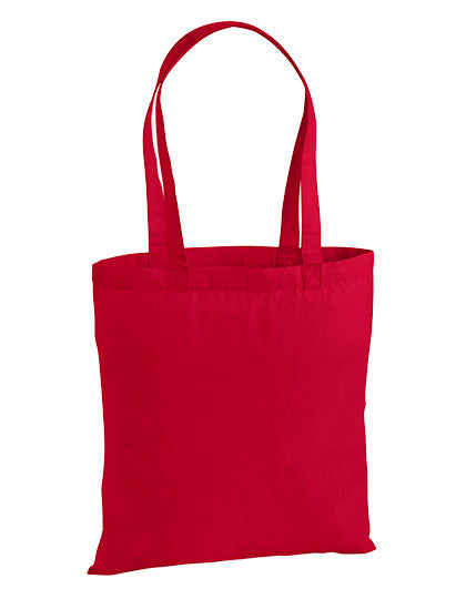 Westford Mill Premium Cotton Bag in Classic Red – mit Firmenlogo individualisierbar