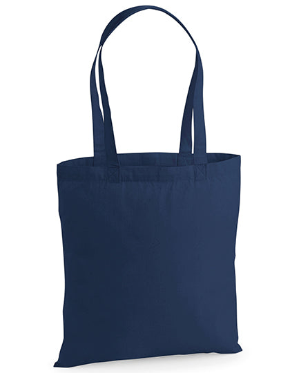 Westford Mill Premium Cotton Bag in French Navy – mit Firmenlogo individualisierbar