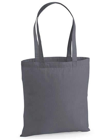 Westford Mill Premium Cotton Bag in Graphite Grey – mit Firmenlogo individualisierbar