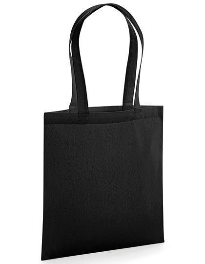 Westford Mill Organic Premium Cotton Bag in Black – mit Firmenlogo individualisierbar