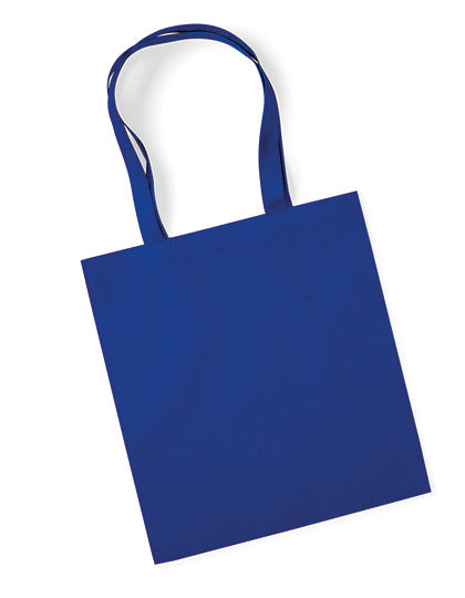 Westford Mill Organic Premium Cotton Bag in Bright Royal – mit Firmenlogo individualisierbar