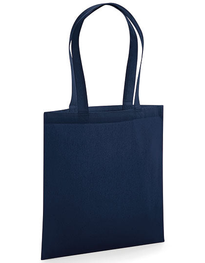 Westford Mill Organic Premium Cotton Bag in French Navy – mit Firmenlogo individualisierbar