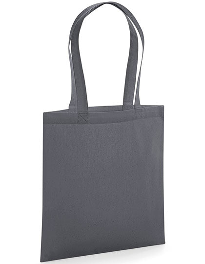 Westford Mill Organic Premium Cotton Bag in Graphite Grey – mit Firmenlogo individualisierbar