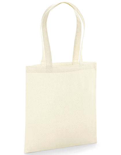 Westford Mill Organic Premium Cotton Bag in Natural – mit Firmenlogo individualisierbar