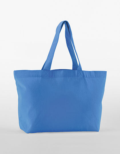 Westford Mill EarthAware® Organic Twill Shopper in Cornflower Blue – mit Firmenlogo individualisierbar