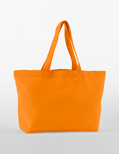 Westford Mill EarthAware® Organic Twill Shopper in Orange – mit Firmenlogo individualisierbar