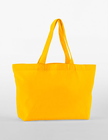 Westford Mill EarthAware® Organic Twill Shopper in Sunflower – mit Firmenlogo individualisierbar