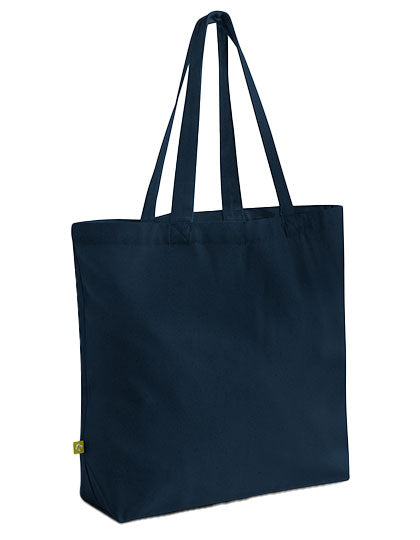 Westford Mill EarthAware® Organic Maxi Bag for Life in French Navy – mit Firmenlogo individualisierbar