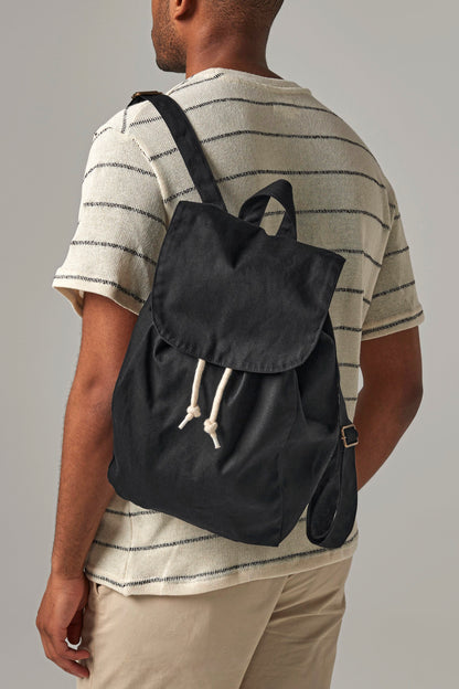 Canvas-Rucksack aus Bio-Baumwolle