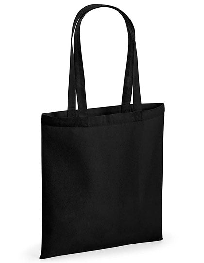 Westford Mill Recycled Cotton Bag in Black – mit Firmenlogo individualisierbar