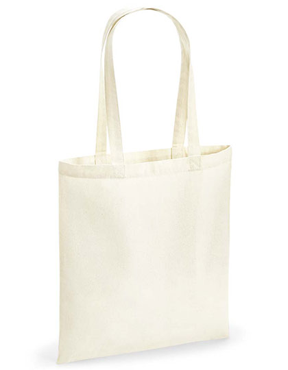 Westford Mill Recycled Cotton Bag in Natural – mit Firmenlogo individualisierbar