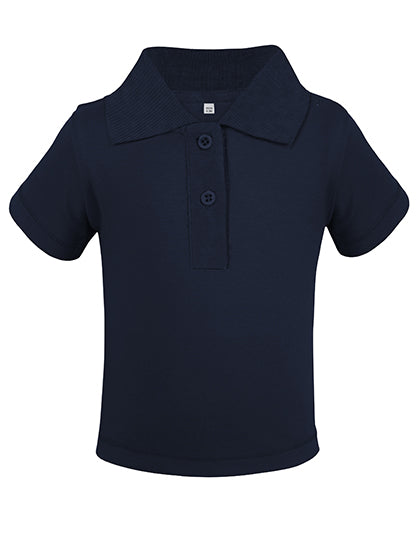 Organic Baby Polo Short Sleeve Teddy 01 von Link Kids Wear – Produkt- und Farbansicht für Textildruck und Stickerei