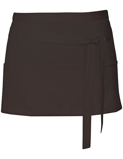 Link Kitchen Wear Cocktail Apron X983 in Black