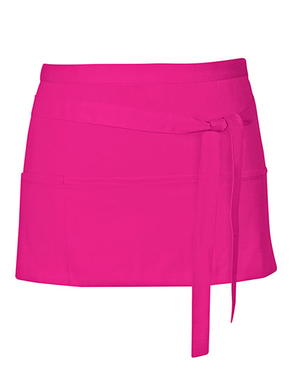 Link Kitchen Wear Cocktail Apron X983 in Cherry (ca. Pantone 219)