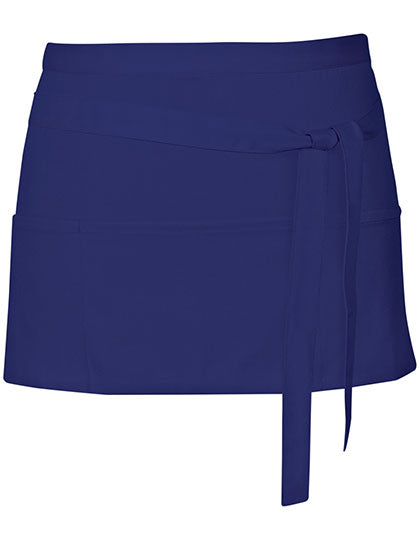 Link Kitchen Wear Cocktail Apron X983 in Navy (ca. Pantone 2766)