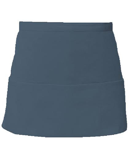 Link Kitchen Wear Cocktail Apron X983 in Postman Grey (ca. Pantone 7545)