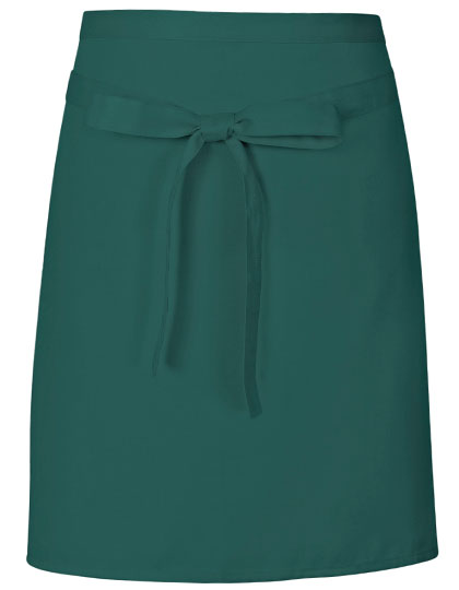 Link Kitchen Wear Pizza Apron X984 in Bottle Green (ca. Pantone 560)