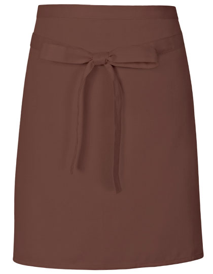 Link Kitchen Wear Pizza Apron X984 in Brown (ca. Pantone 476)