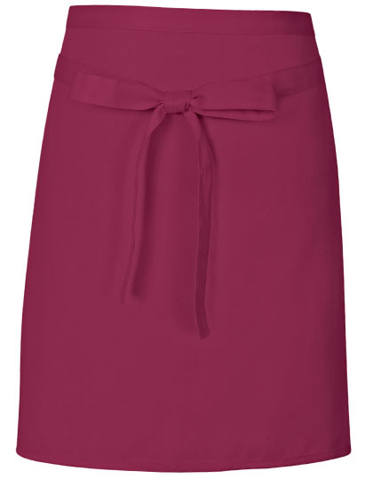 Link Kitchen Wear Pizza Apron X984 in Burgundy (ca. Pantone 216)