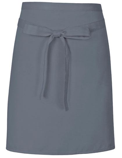 Link Kitchen Wear Pizza Apron X984 in Dark Grey (ca. Pantone 431)