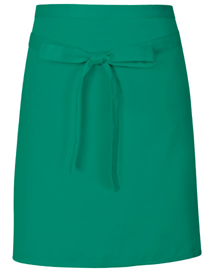 Link Kitchen Wear Pizza Apron X984 in Emerald (ca. Pantone 341)