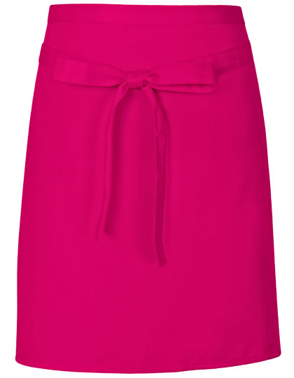 Link Kitchen Wear Pizza Apron X984 in Hot Pink (ca. Pantone 241c)