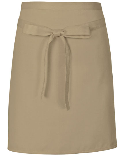 Link Kitchen Wear Pizza Apron X984 in Khaki (ca. Pantone 7503)