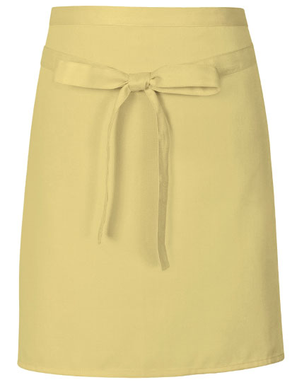 Link Kitchen Wear Pizza Apron X984 in Lemon (ca. Pantone 127)