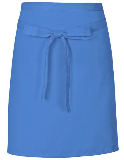 Link Kitchen Wear Pizza Apron X984 in Midblue (ca. Pantone 2718)
