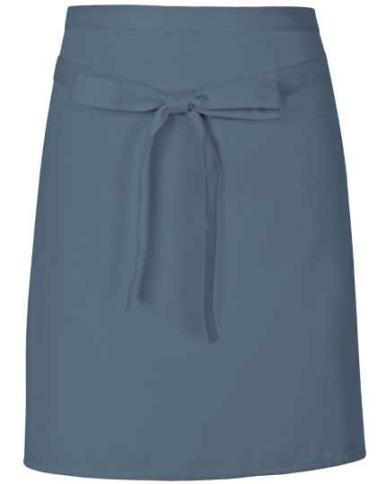 Link Kitchen Wear Pizza Apron X984 in Postman Grey (ca. Pantone 7545)
